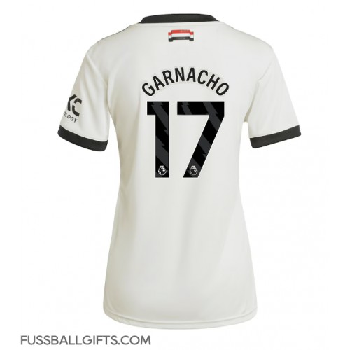 Manchester United Alejandro Garnacho #17 Fußballbekleidung 3rd trikot Damen 2024-25 Kurzarm